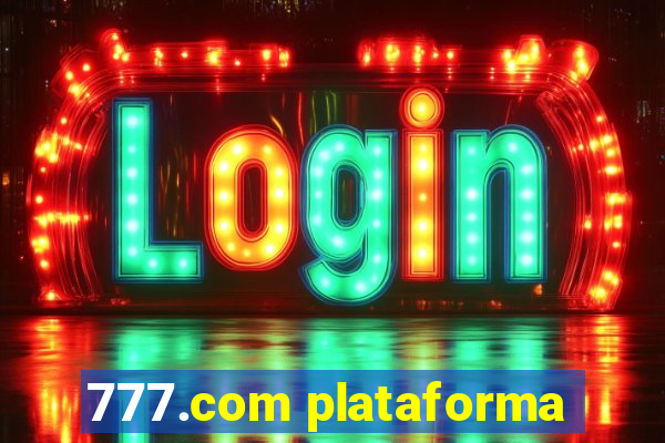 777.com plataforma